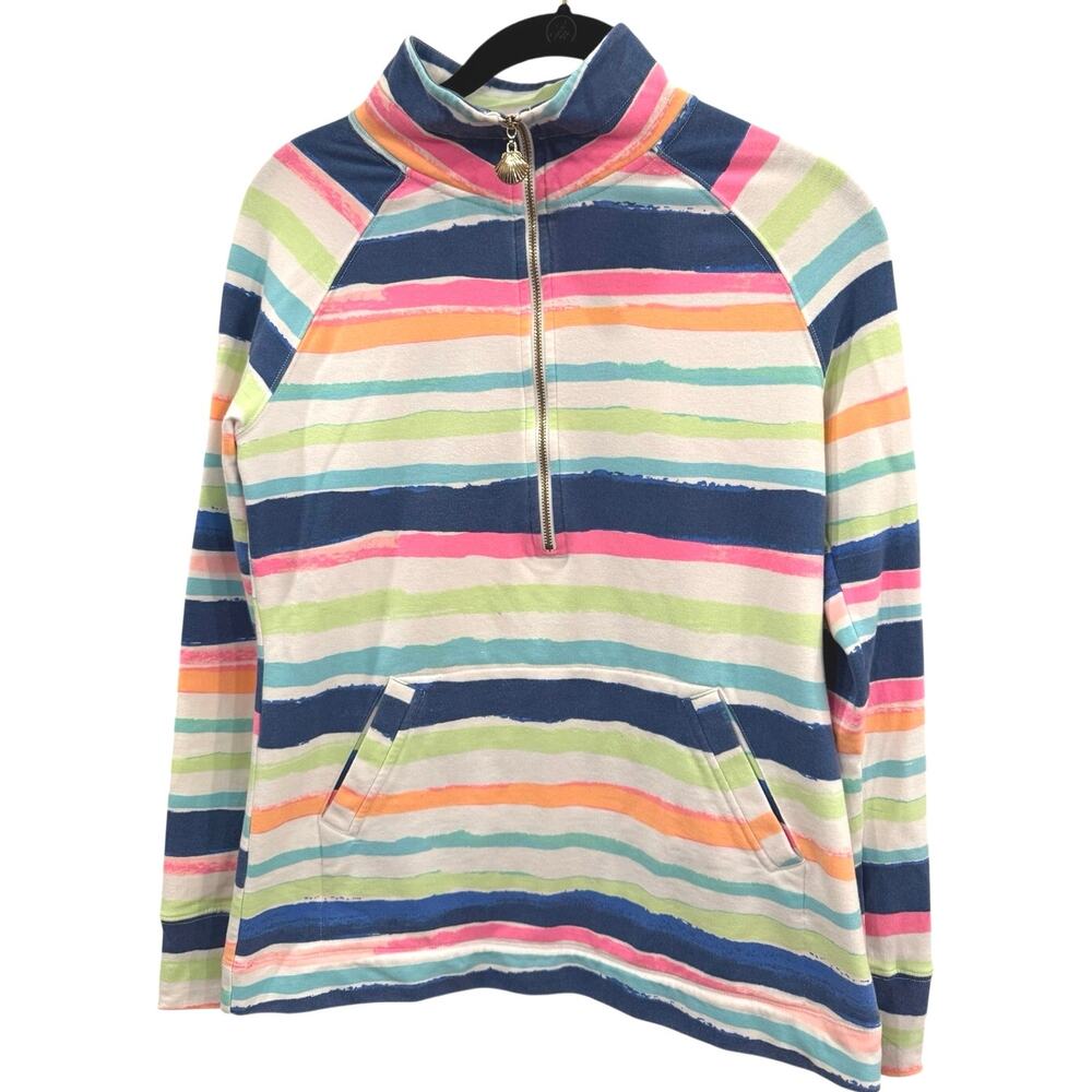Lilly Pulitzer Pullover 3/4 Top - Picture 2 of 7